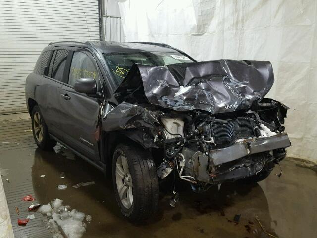 1C4NJDEB6ED904567 - 2014 JEEP COMPASS LA GRAY photo 1