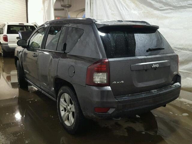 1C4NJDEB6ED904567 - 2014 JEEP COMPASS LA GRAY photo 3