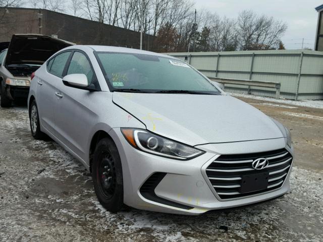 KMHD74LF5HU110546 - 2017 HYUNDAI ELANTRA SE SILVER photo 1