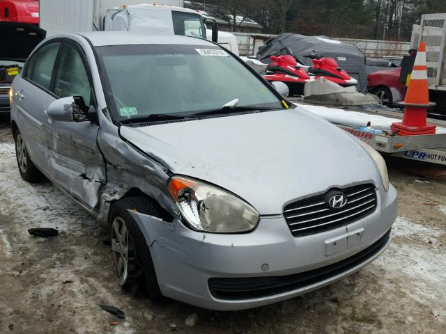 KMHCN46C69U292746 - 2009 HYUNDAI ACCENT GLS SILVER photo 1