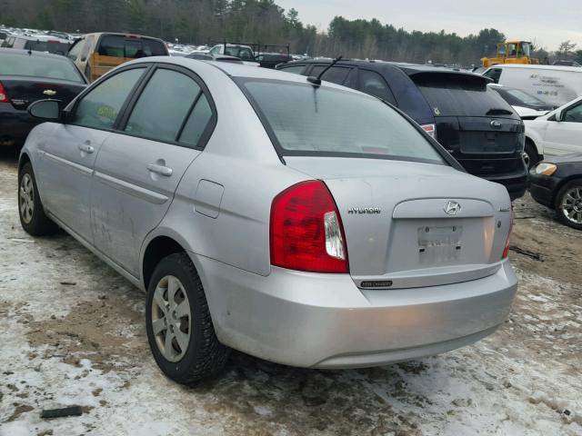 KMHCN46C69U292746 - 2009 HYUNDAI ACCENT GLS SILVER photo 3