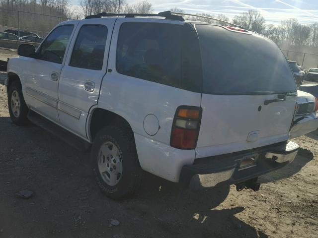 1GNEC13Z74J276521 - 2004 CHEVROLET TAHOE C150 WHITE photo 3