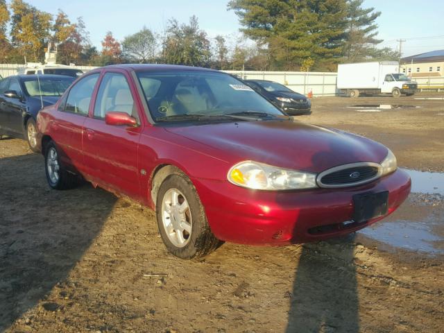 1FAFP6633XK165264 - 1999 FORD CONTOUR SE RED photo 1