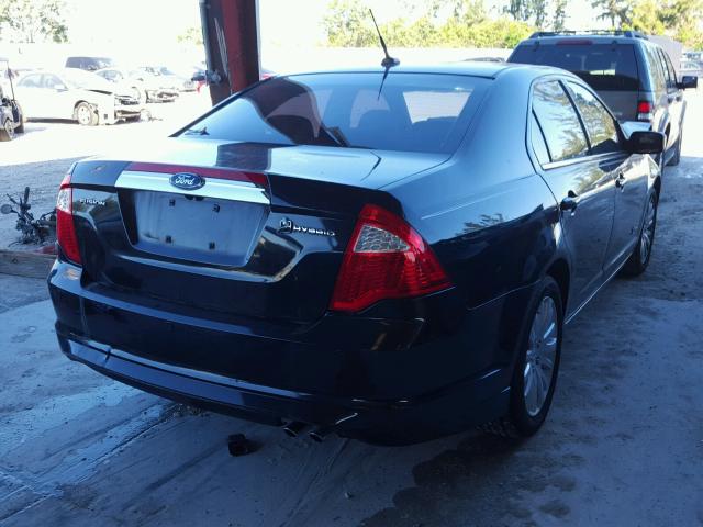 3FADP0L32AR181208 - 2010 FORD FUSION HYB BLACK photo 4