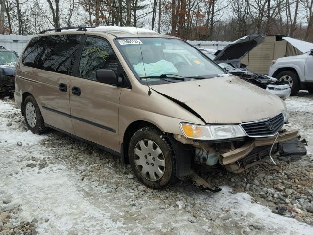 2HKRL1858YH519266 - 2000 HONDA ODYSSEY LX GOLD photo 1