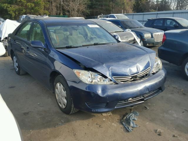 4T1BE30K96U106358 - 2006 TOYOTA CAMRY LE BLUE photo 1