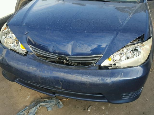 4T1BE30K96U106358 - 2006 TOYOTA CAMRY LE BLUE photo 9