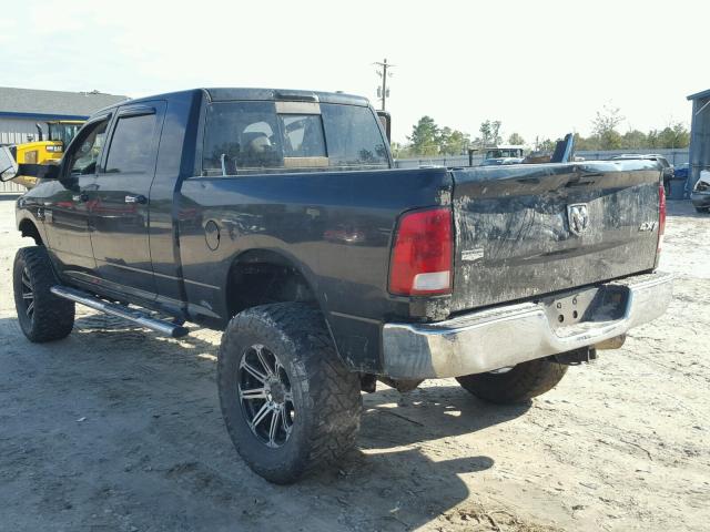 3D7UT2HL2BG588877 - 2011 DODGE RAM 2500 BLACK photo 3