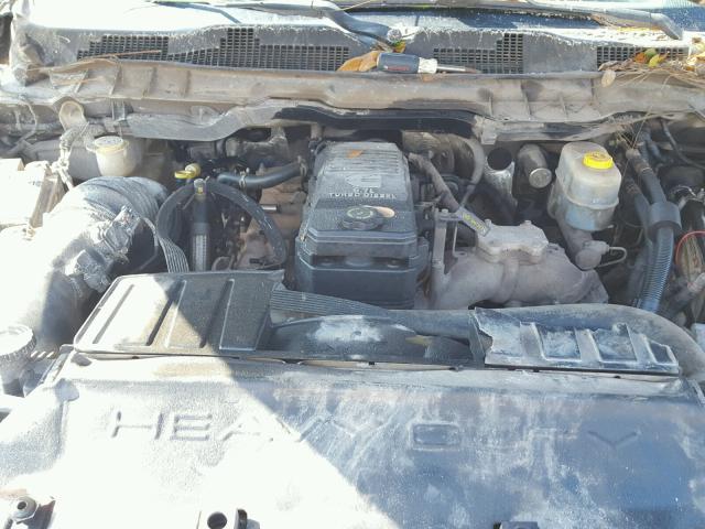 3D7UT2HL2BG588877 - 2011 DODGE RAM 2500 BLACK photo 7