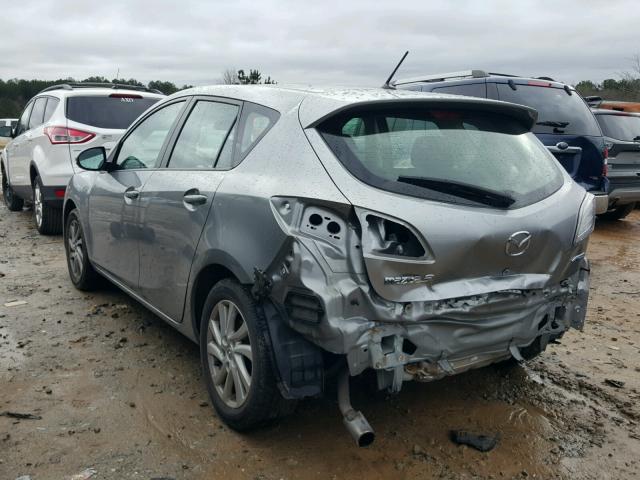 JM1BL1M89C1614243 - 2012 MAZDA 3 I SILVER photo 3