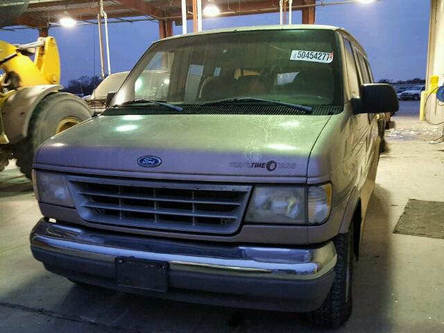 1FDEE14N5RHA83986 - 1994 FORD ECONOLINE TAN photo 10