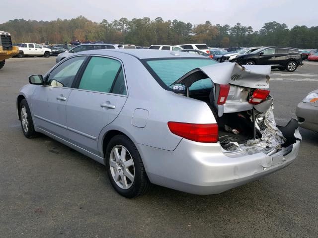 1HGCM665X5A061009 - 2005 HONDA ACCORD EX SILVER photo 3