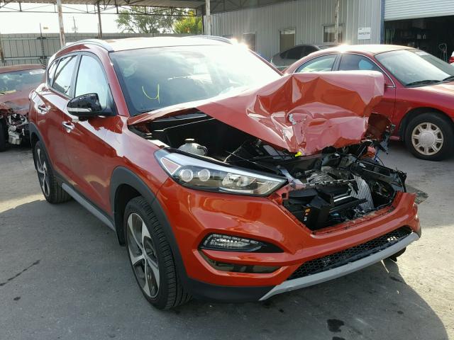 KM8J33A26HU521995 - 2017 HYUNDAI TUCSON LIM ORANGE photo 1