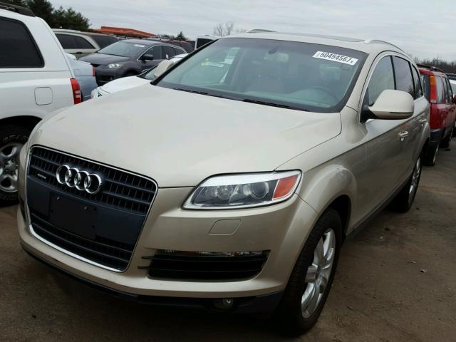 WA1BY74L67D034777 - 2007 AUDI Q7 3.6 QUA GOLD photo 2