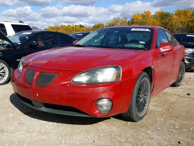 2G2WR554571147510 - 2007 PONTIAC GRAND PRIX წითელი ფოტო 2