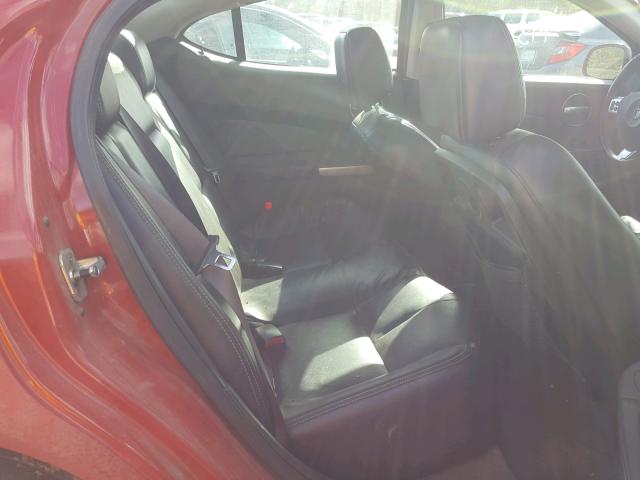 2G2WR554571147510 - 2007 PONTIAC GRAND PRIX წითელი ფოტო 6