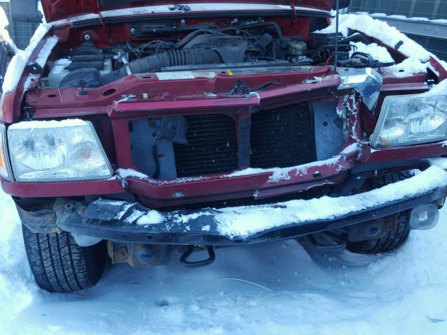 1FTZR45E36PA45930 - 2006 FORD RANGER SUP RED photo 9