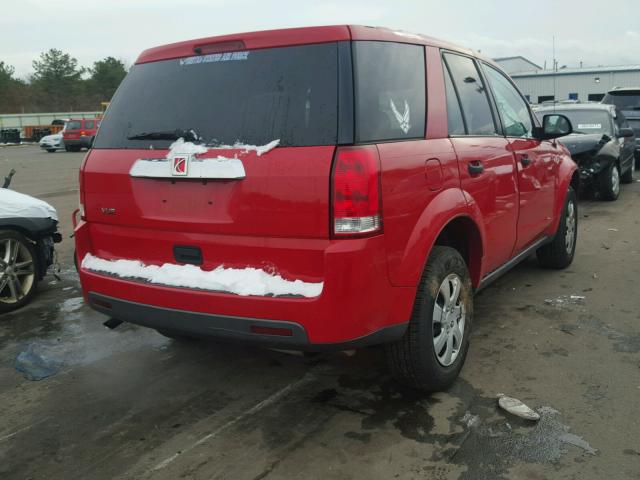 5GZCZ33D76S829095 - 2006 SATURN VUE RED photo 4