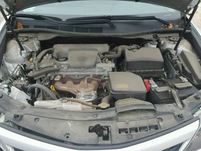 4T1BF1FK4CU108846 - 2012 TOYOTA CAMRY BASE SILVER photo 7