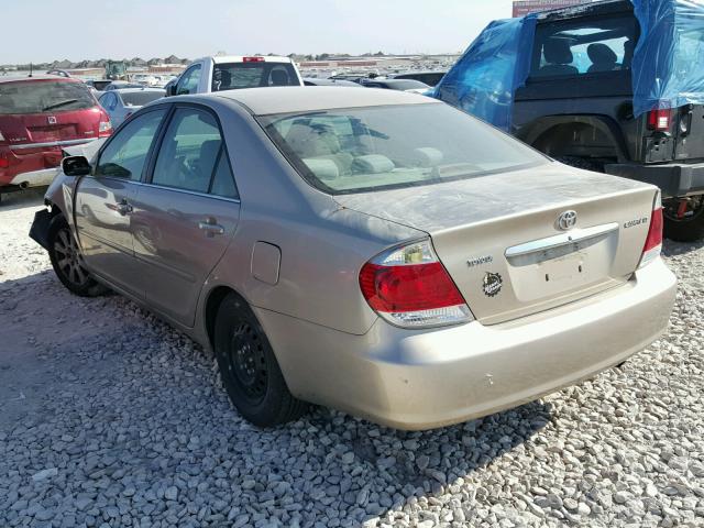 4T1BE32K06U688430 - 2006 TOYOTA CAMRY LE GOLD photo 3