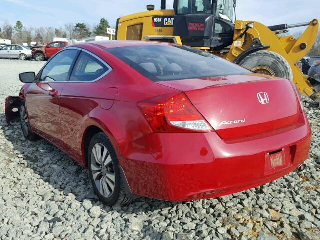 1HGCS1B31BA002875 - 2011 HONDA ACCORD LX- RED photo 3