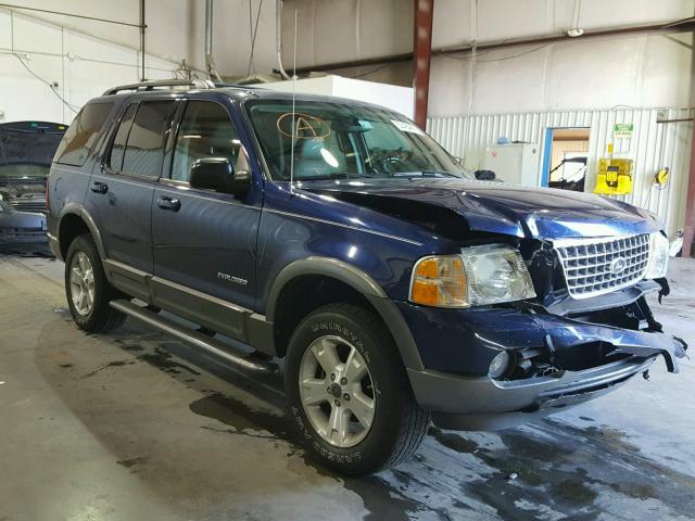 1FMZU63K14ZA37132 - 2004 FORD EXPLORER X BLUE photo 1