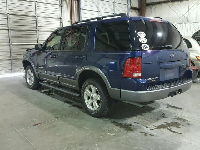 1FMZU63K14ZA37132 - 2004 FORD EXPLORER X BLUE photo 3