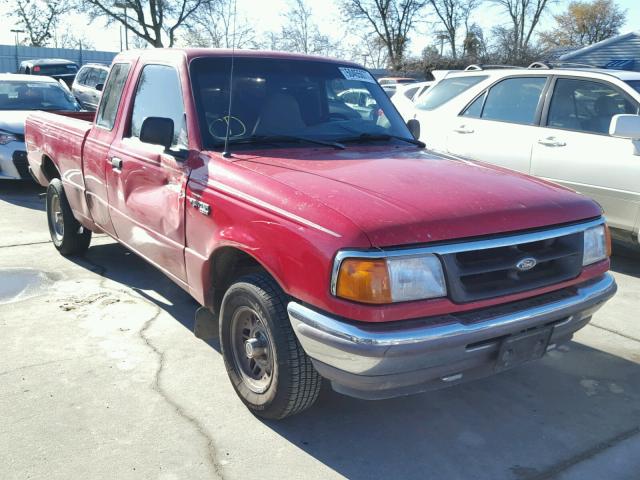 1FTCR14A3TPB35416 - 1996 FORD RANGER SUP RED photo 1