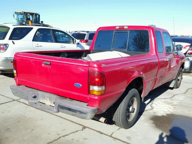 1FTCR14A3TPB35416 - 1996 FORD RANGER SUP RED photo 4