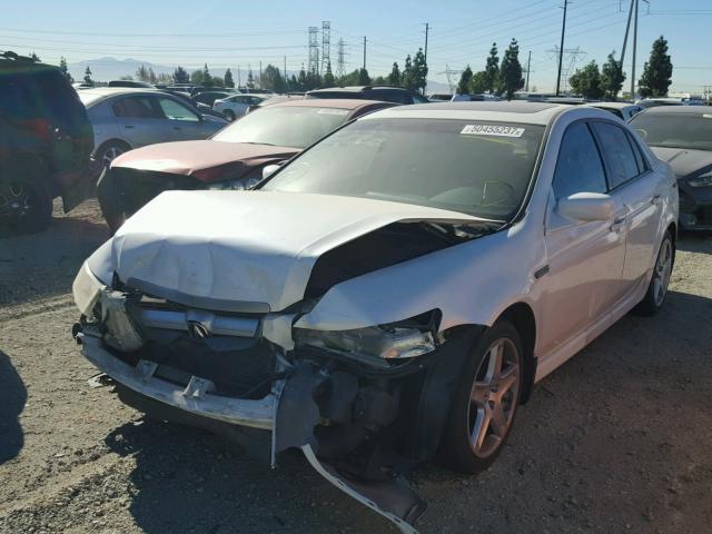 19UUA66296A023730 - 2006 ACURA 3.2TL WHITE photo 2