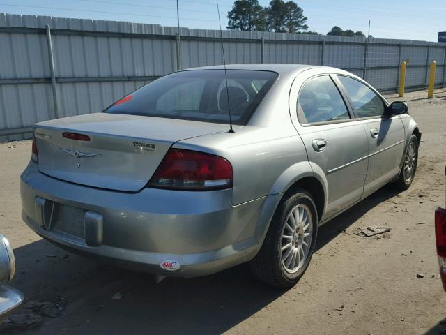 1C3EL46X64N307811 - 2004 CHRYSLER SEBRING LX BEIGE photo 4