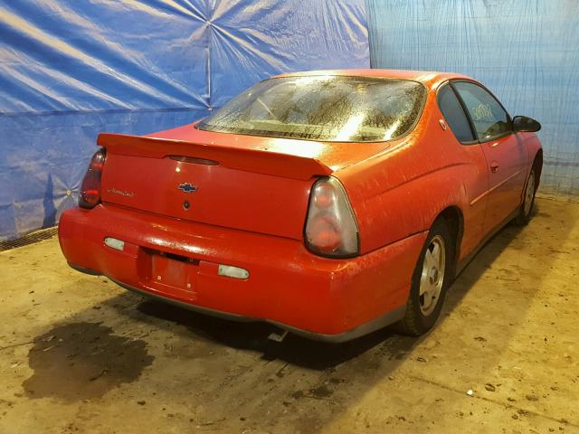 2G1WW12EX29157172 - 2002 CHEVROLET MONTE CARL 红色 照片 4