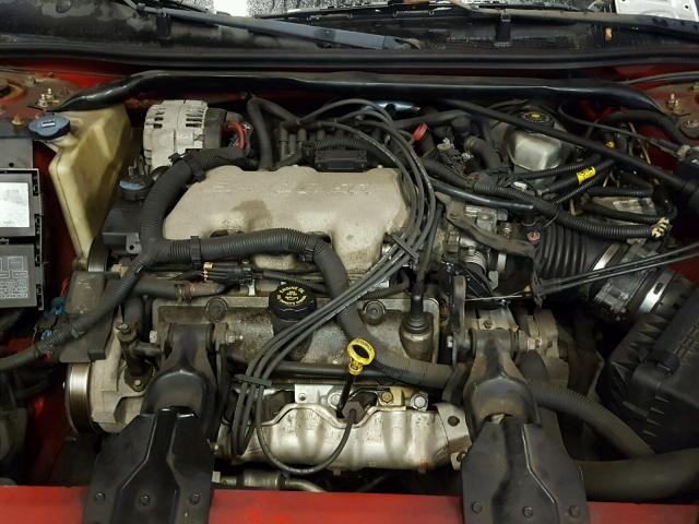 2G1WW12EX29157172 - 2002 CHEVROLET MONTE CARL RED photo 7