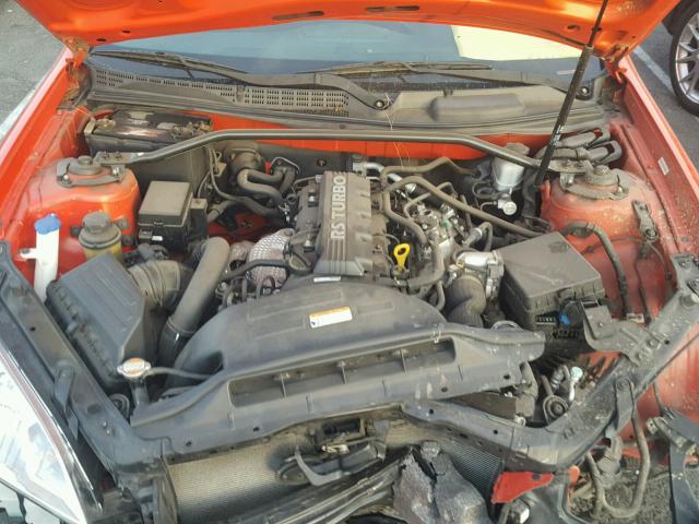 KMHHT6KD0BU046979 - 2011 HYUNDAI GENESIS CO RED photo 7