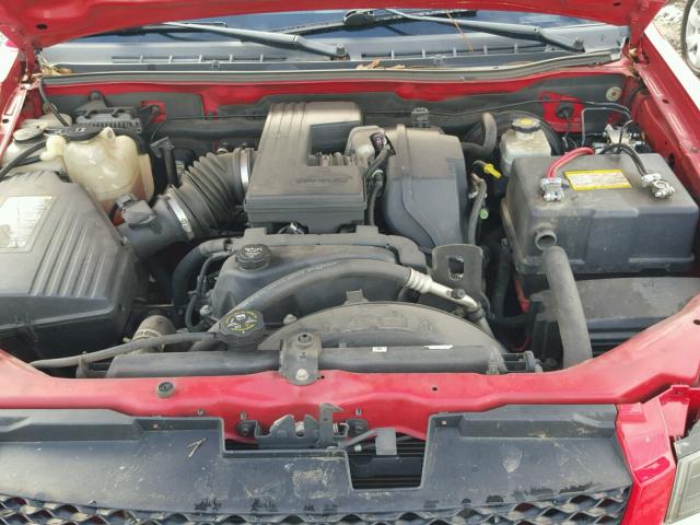 1GCCS136968162278 - 2006 CHEVROLET COLORADO RED photo 7