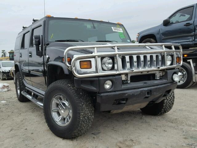 5GRGN23U96H114341 - 2006 HUMMER H2 BLACK photo 1