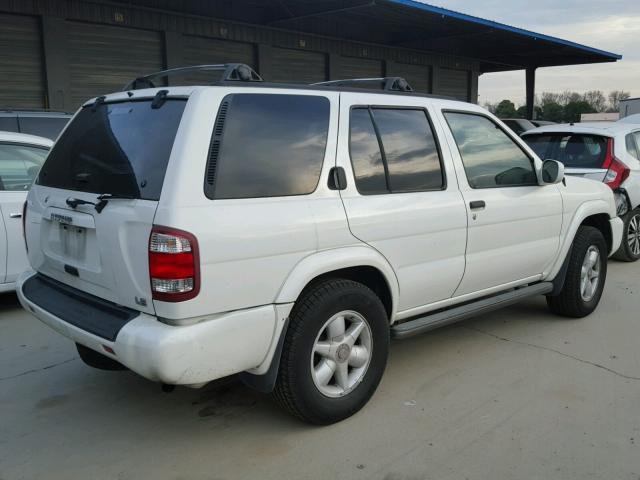 JN8AR07Y9XW370784 - 1999 NISSAN PATHFINDER WHITE photo 4