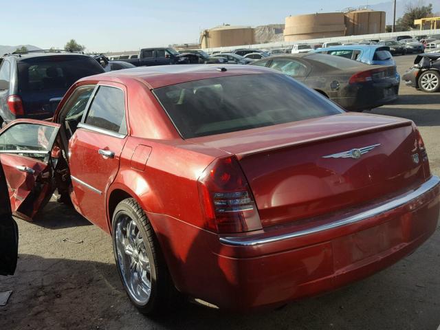 2C3LA63H66H454874 - 2006 CHRYSLER 300C MAROON photo 3