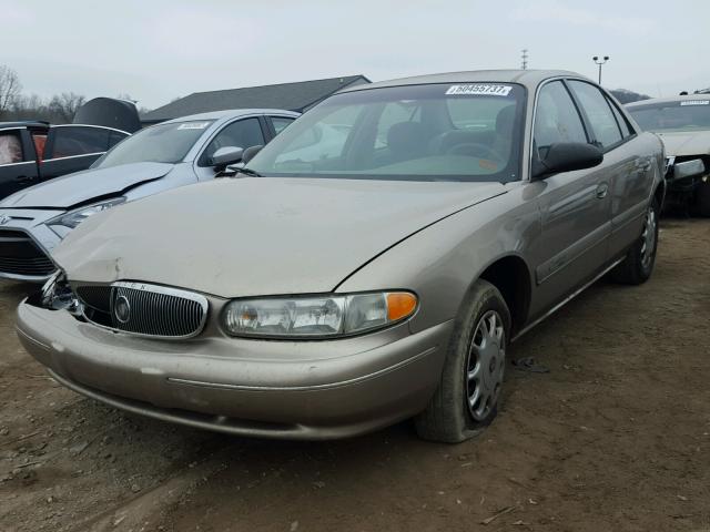 2G4WS52J9Y1351945 - 2000 BUICK CENTURY CU TAN photo 2