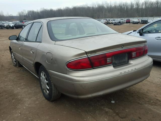 2G4WS52J9Y1351945 - 2000 BUICK CENTURY CU TAN photo 3