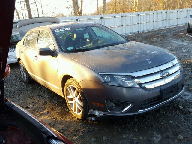 3FAHP0CG6AR262099 - 2010 FORD FUSION SEL GRAY photo 1