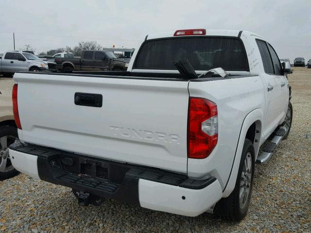 5TFGY5F14FX178336 - 2015 TOYOTA TUNDRA CRE WHITE photo 4