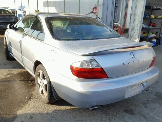 19UYA42453A006528 - 2003 ACURA 3.2CL SILVER photo 3