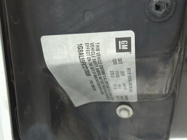 1G8AL55FX7Z178309 - 2007 SATURN ION LEVEL 银色 照片 10