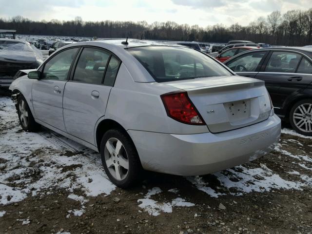 1G8AL55FX7Z178309 - 2007 SATURN ION LEVEL SILVER photo 3