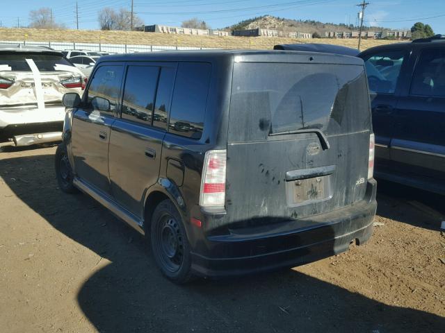 JTLKT324X64078728 - 2006 TOYOTA SCION XB 黑色 照片 3