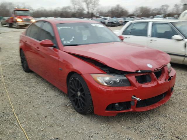 WBAVB73557PA88870 - 2007 BMW 335 I RED photo 1