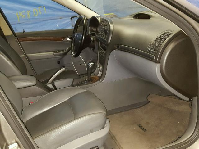 YS3FD49Y541006660 - 2004 SAAB 9-3 ARC GRAY photo 5