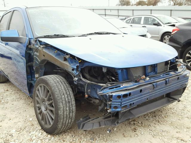 1FAHP3GN4BW177285 - 2011 FORD FOCUS SES BLUE photo 9