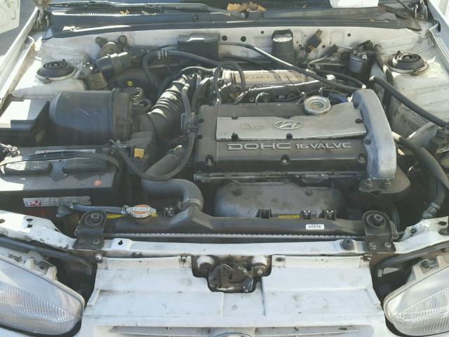 KMHJF33M7SU928611 - 1995 HYUNDAI ELANTRA GL WHITE photo 7